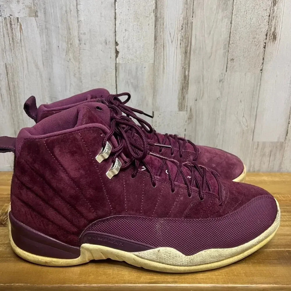 Nike‎ Air Jordan 12 Retro Bordeaux Men\'s Size 11.5 Basketball Shoes main image 5